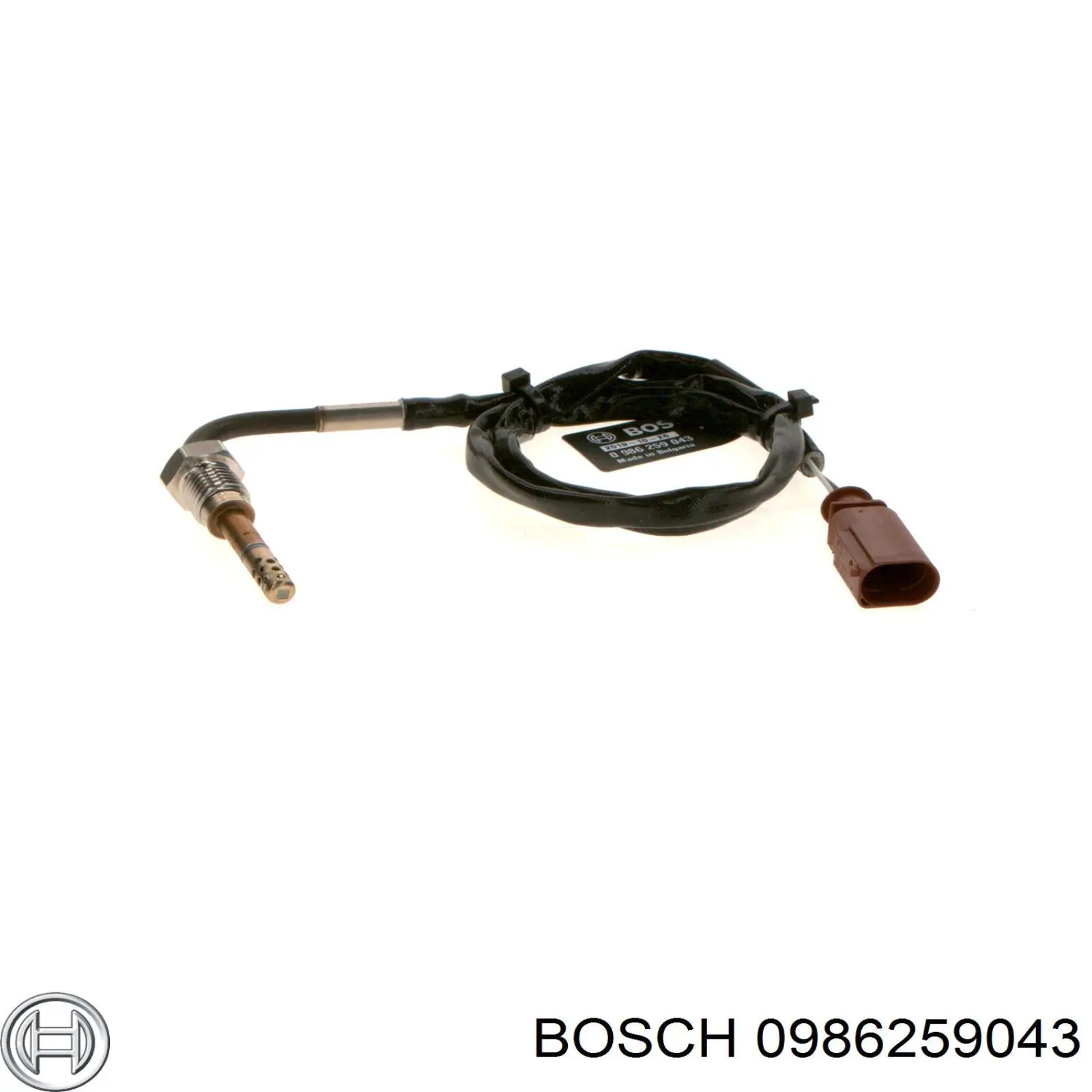 Датчик температуры отработавших газов (ОГ), перед сажевым фильтром Bosch 0986259043