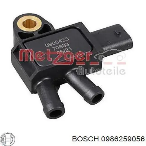 Датчик температуры отработавших газов (ОГ), до катализатора 0986259056 Bosch