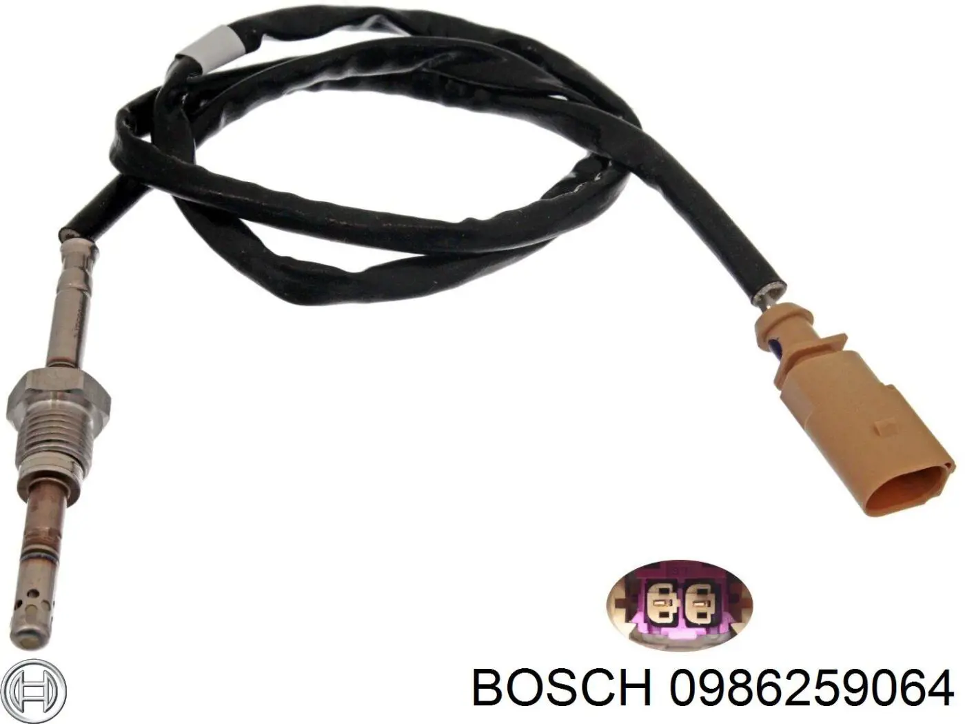 Датчик температуры отработавших газов (ОГ), после сажевого фильтра Bosch 0986259064