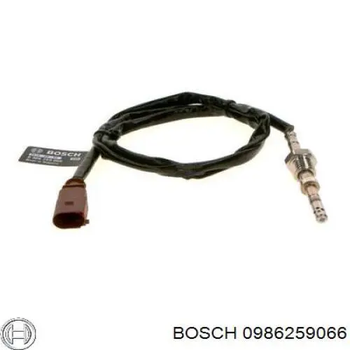 0 986 259 066 Bosch sensor de temperatura dos gases de escape (ge, antes de filtro de partículas diesel)