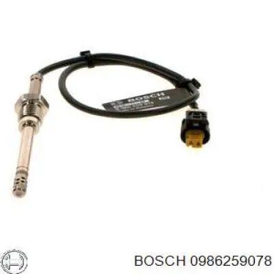 0986259078 Bosch датчик температуры отработавших газов (ог, сажевого фильтра)