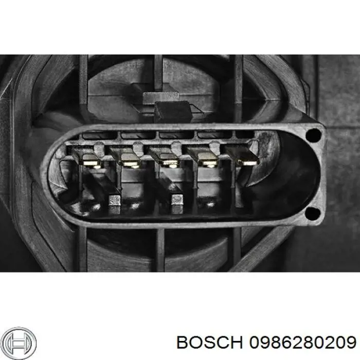 Датчик массового расхода воздуха Bosch 0986280209 цена, от 39.76 USD