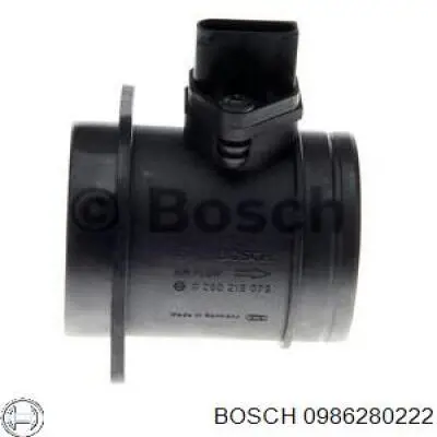 Купить 0986280222 Bosch Воздухомер