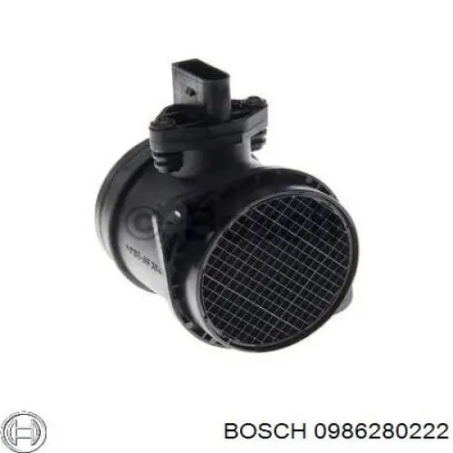 Датчик массового расхода воздуха Bosch 0986280222 цена, от 84.05 USD