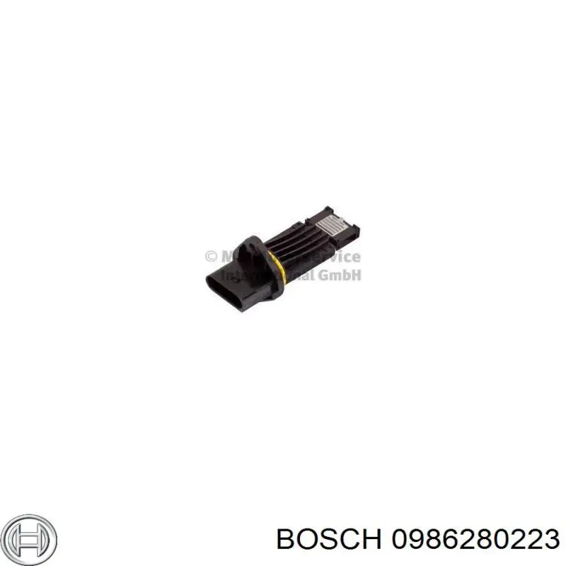 Датчик массового расхода воздуха Bosch 0986280223 цена, от 58.35 USD