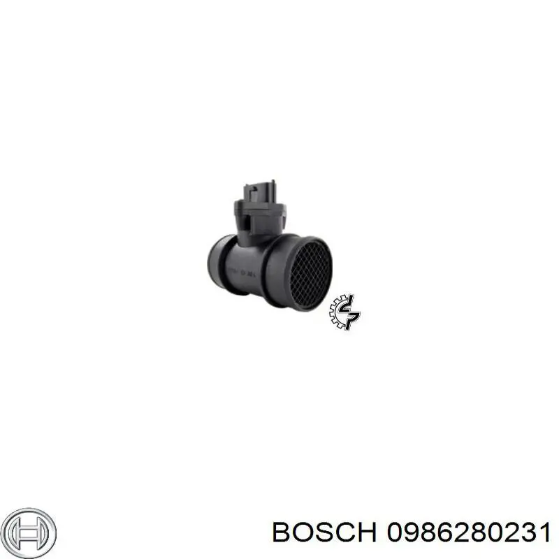 Датчик массового расхода воздуха Bosch 0986280231 цена, от 53.01 USD