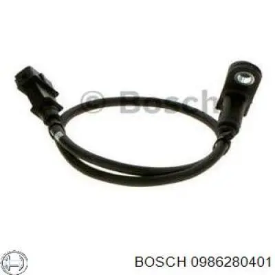 Sensor de posición del cigüeñal 0986280401 Bosch