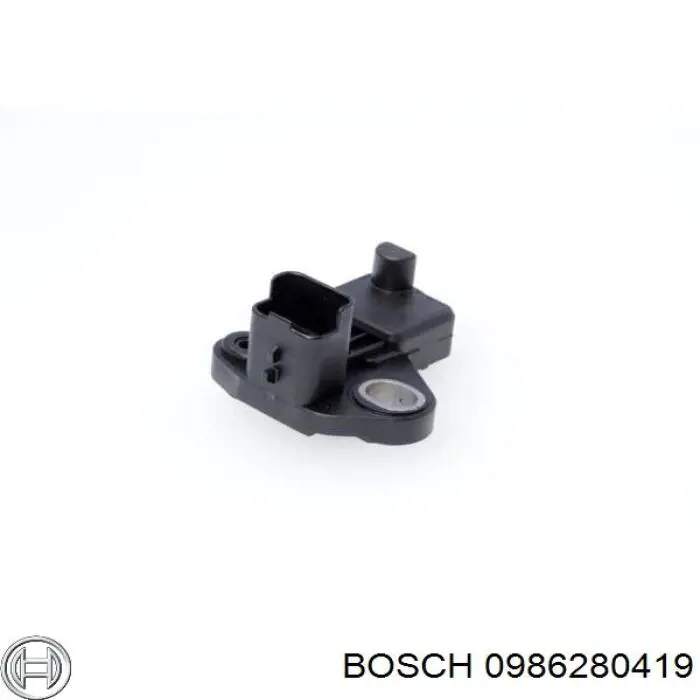 Sensor de posición del cigüeñal 0986280419 Bosch