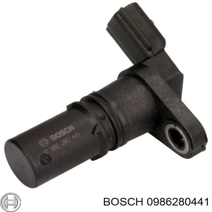 Sensor de posición del cigüeñal 0986280441 Bosch