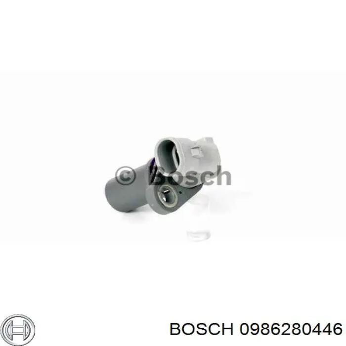 Sensor de posición del cigüeñal 0986280446 Bosch