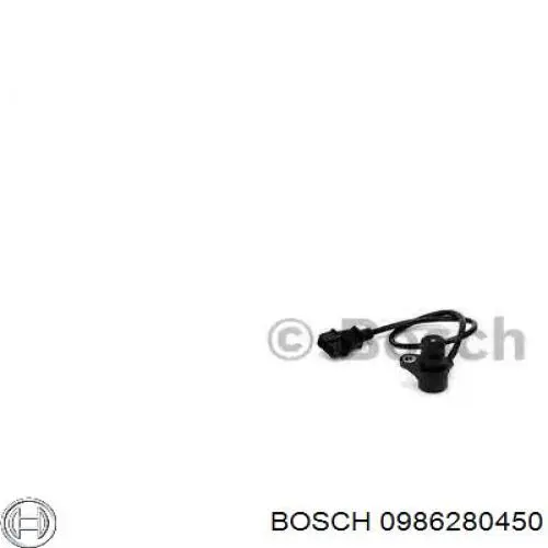Датчик положения коленчатого вала Bosch 0986280450 цена, от 23.07 USD