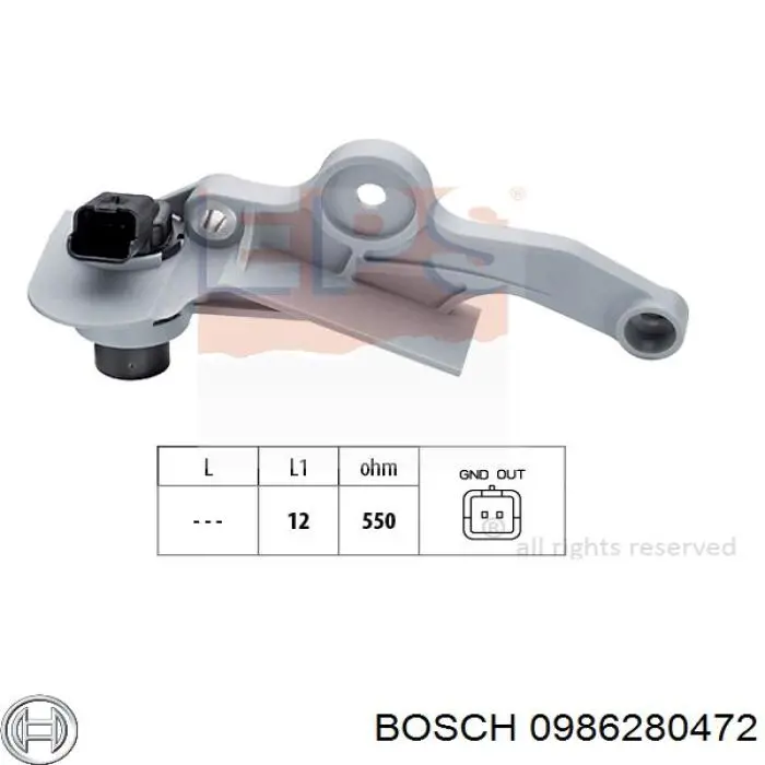 0986280472 Bosch ДПКВ
