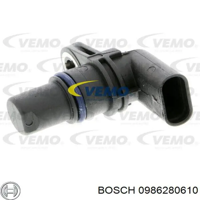 Sensor de posición del árbol de levas 0986280610 Bosch