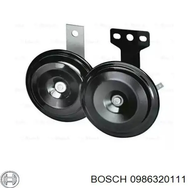0986320111 Bosch сигнал звуковой (клаксон)