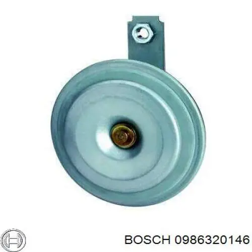 Купить 0986320146 Bosch Сигнал звуковой (клаксон)