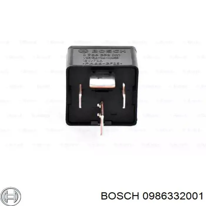 0986332001 Bosch реле электрическое многофункциональное