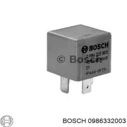 Реле вентилятора Bosch 0986332003