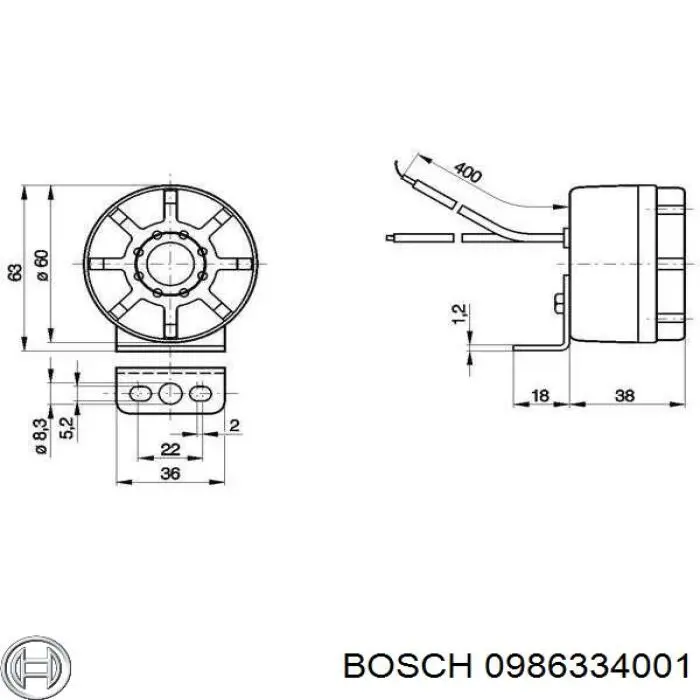 Купить 986334001 Bosch 