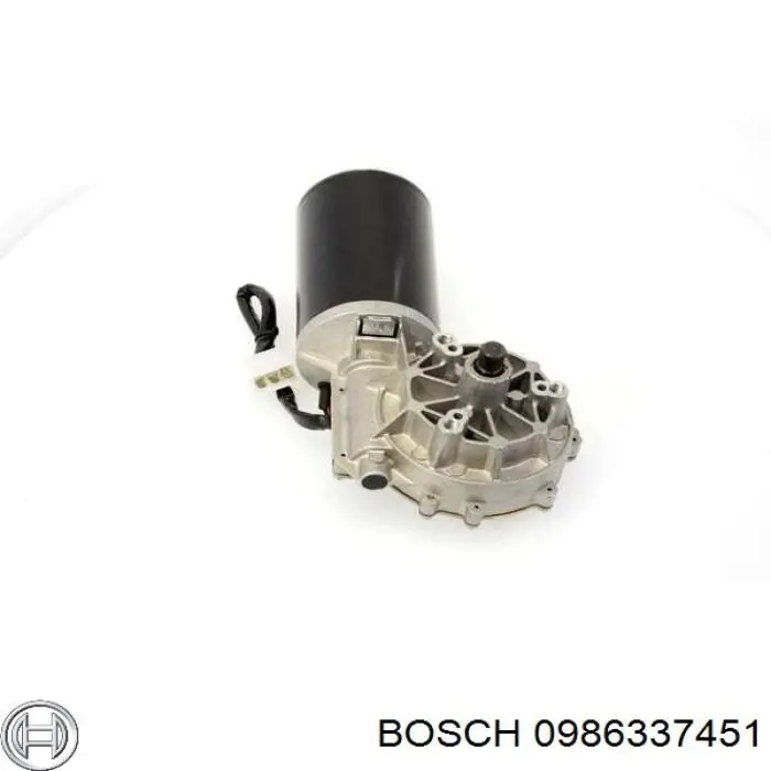 0 986 337 451 Bosch motor de limpador pára-brisas do pára-brisas