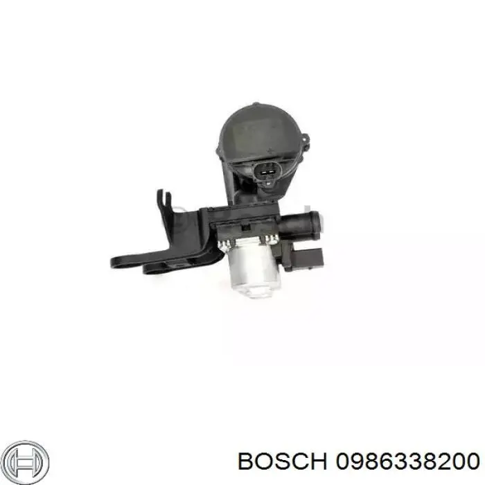 0986338200 Bosch кран печки (отопителя)