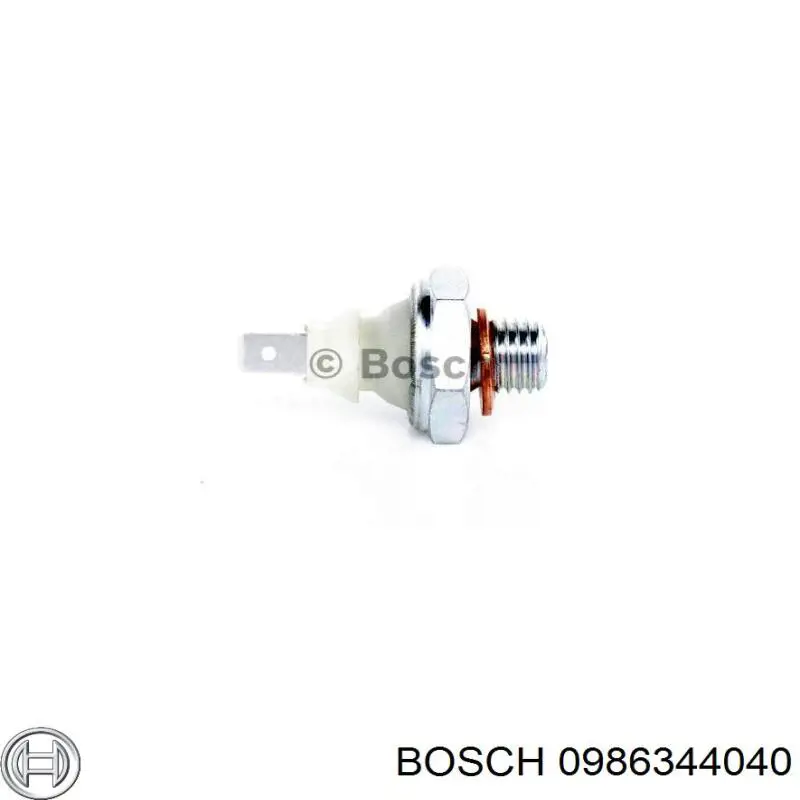 Датчик тиску масла 0986344040 Bosch