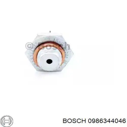 Indicador, presión del aceite 0986344046 Bosch
