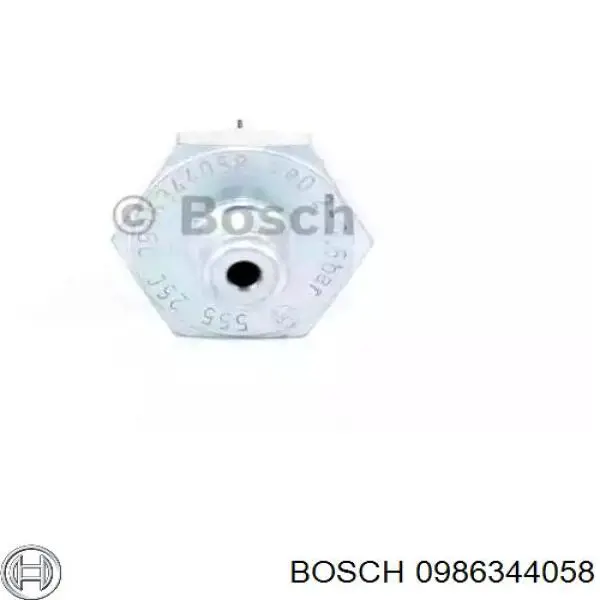 0 986 344 058 Bosch датчик давления масла