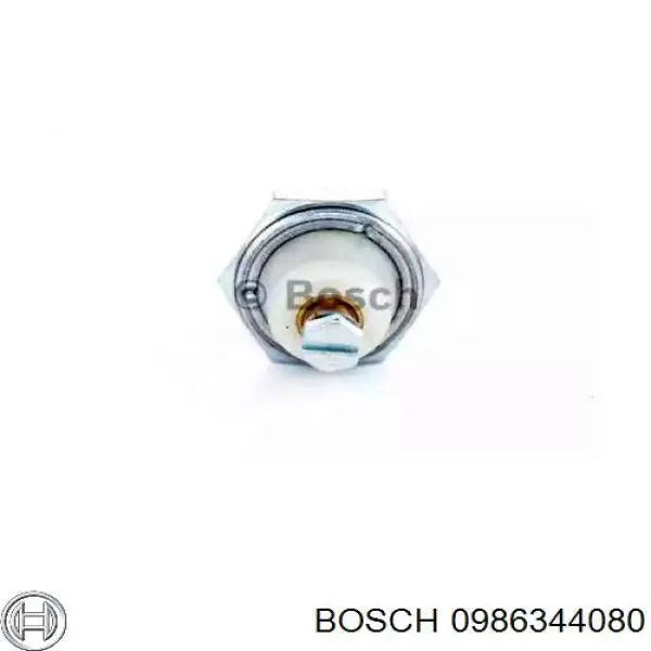 Indicador, presión del aceite 0986344080 Bosch