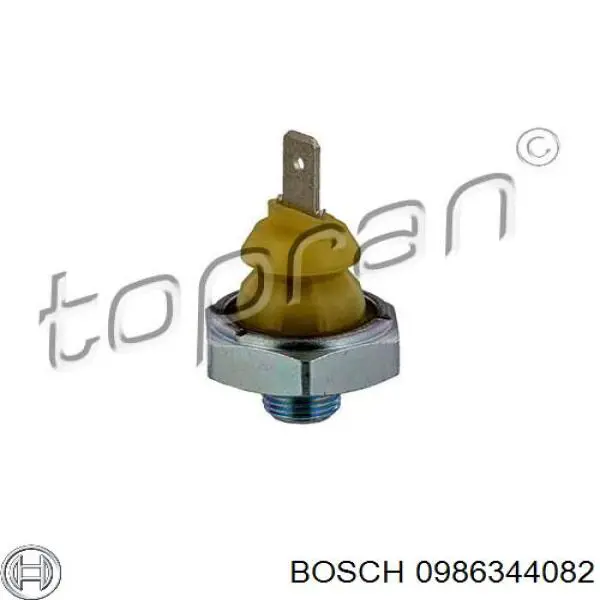 Датчик тиску масла 0986344082 Bosch
