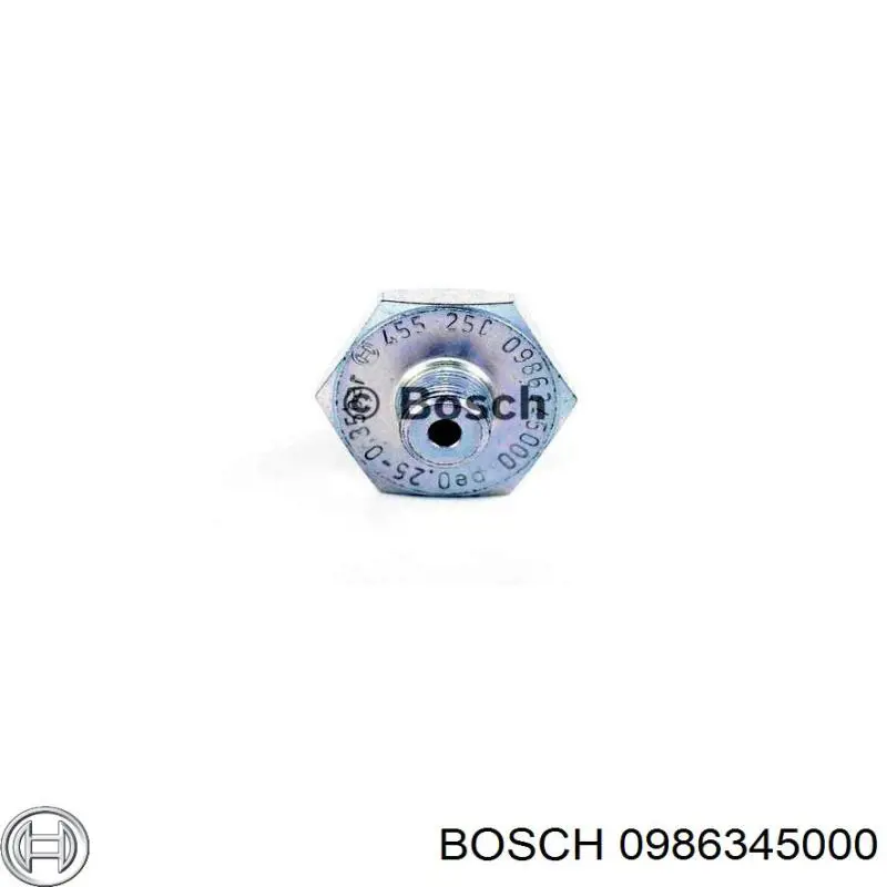 Купить 0986345000 Bosch Датчик давления масла