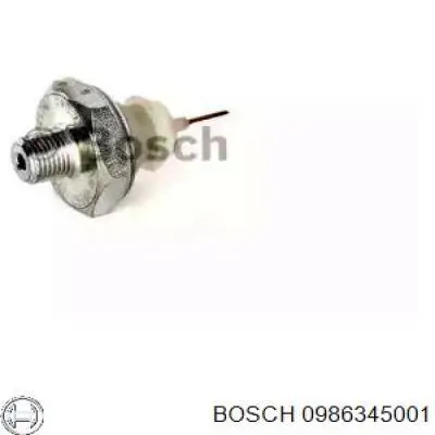 Датчик тиску масла 0986345001 Bosch