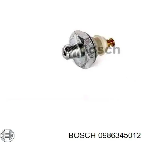 0986345012 Bosch датчик давления масла