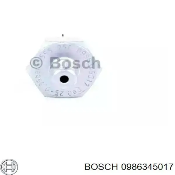 Indicador, presión del aceite 0986345017 Bosch