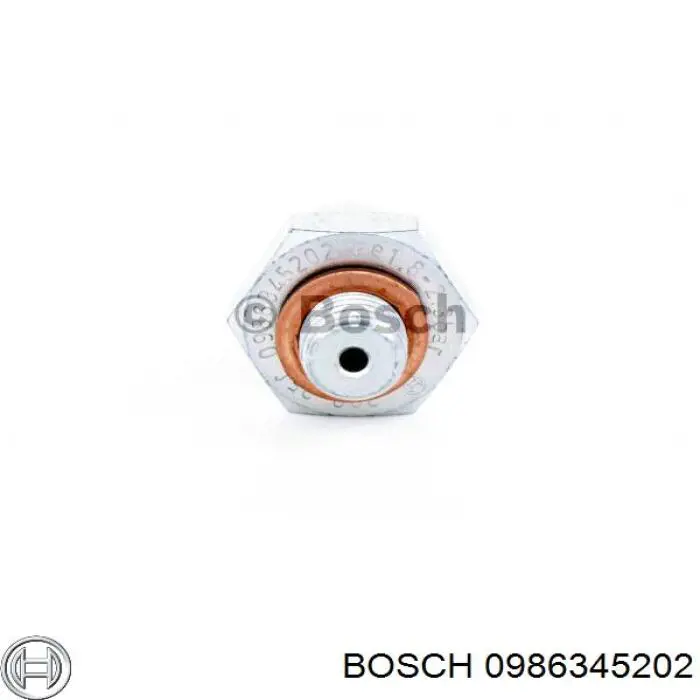 Датчик давления масла двигателя Bosch 0986345202