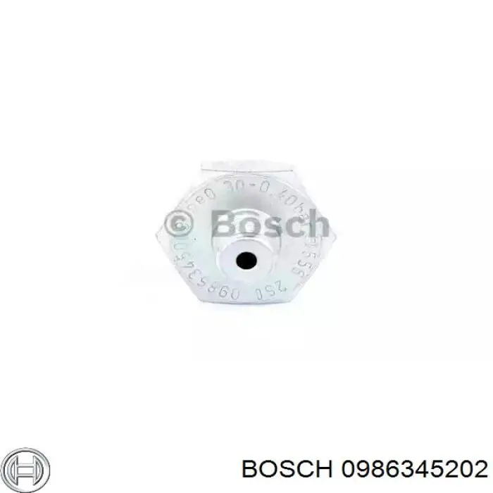 0986345202 Bosch Датчик указателя давления масла