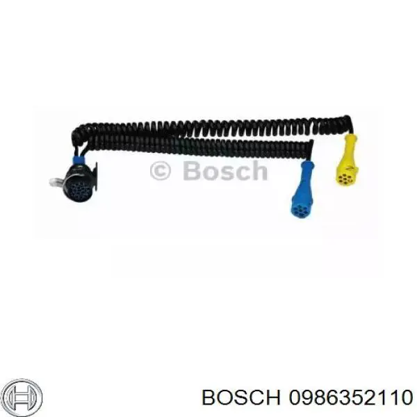 Кабель соединительный прицепа 0986352110 Bosch