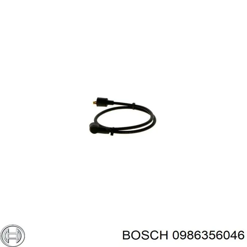 Провод высоковольтный центральный Bosch 0986356046