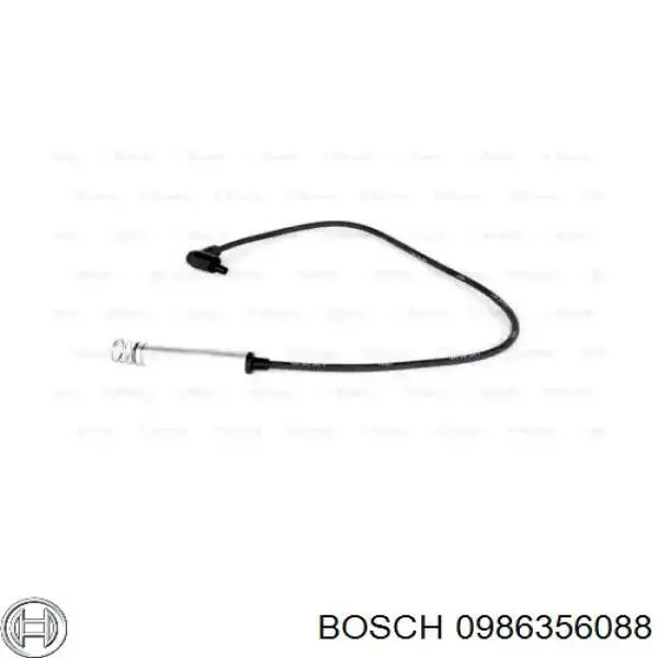 Провод высоковольтный, цилиндр №1 Bosch 0986356088
