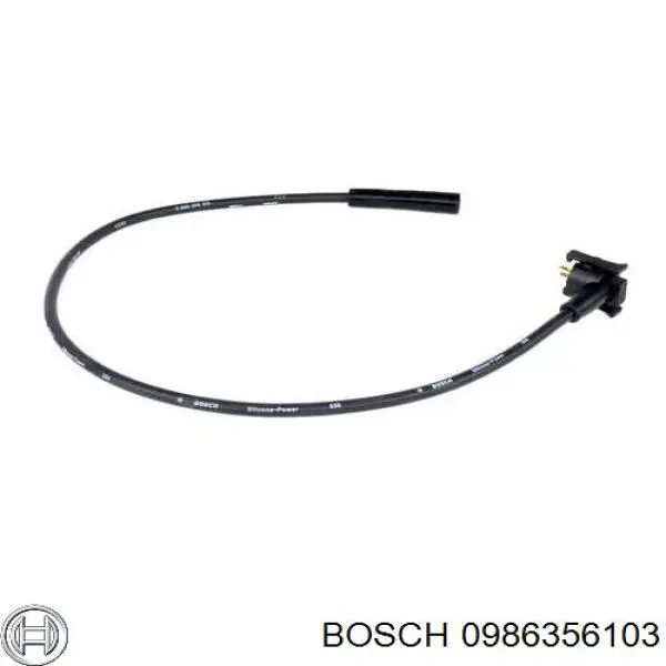 Провода зажигания Bosch 0986356103 цена, от 26.89 USD