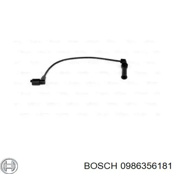Juego de cables de encendido 0986356181 Bosch