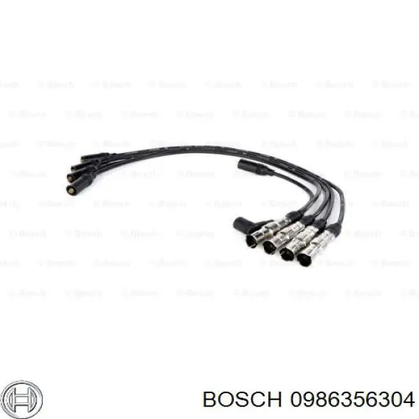 0986356304 Bosch высоковольтные провода