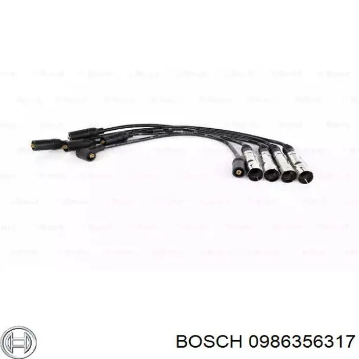 0 986 356 317 Bosch высоковольтные провода