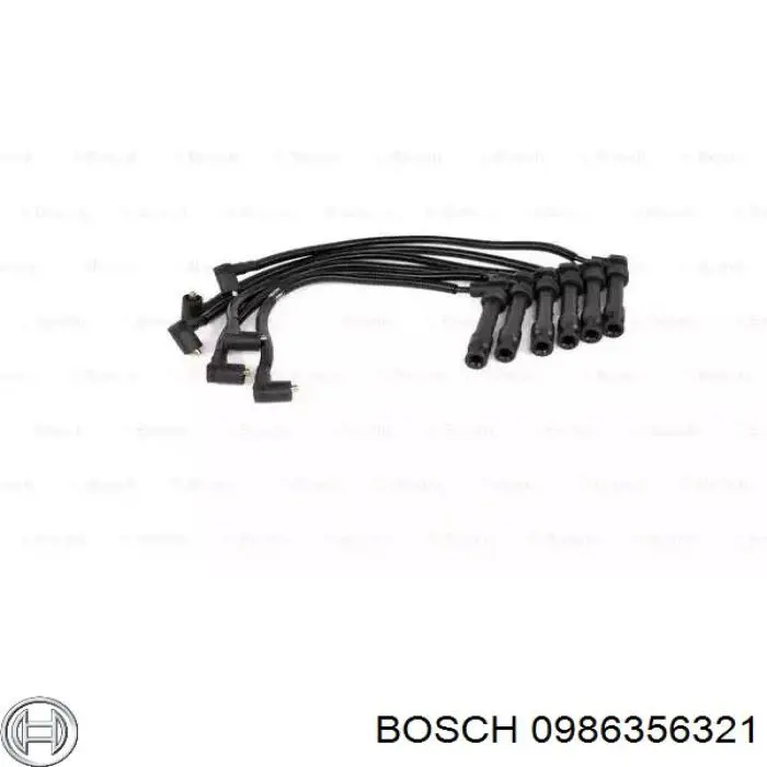 0986356321 Bosch высоковольтные провода