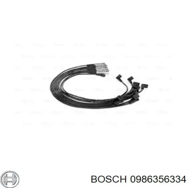 Juego de cables de encendido 0986356334 Bosch