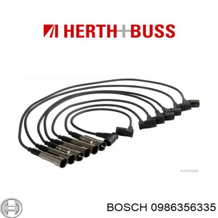 0 986 356 335 Bosch высоковольтные провода