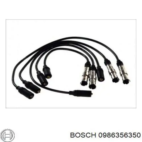 Высоковольтные провода 0986356350 Bosch