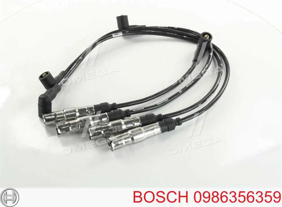 Провода высоковольтные, комплект Bosch 0986356359