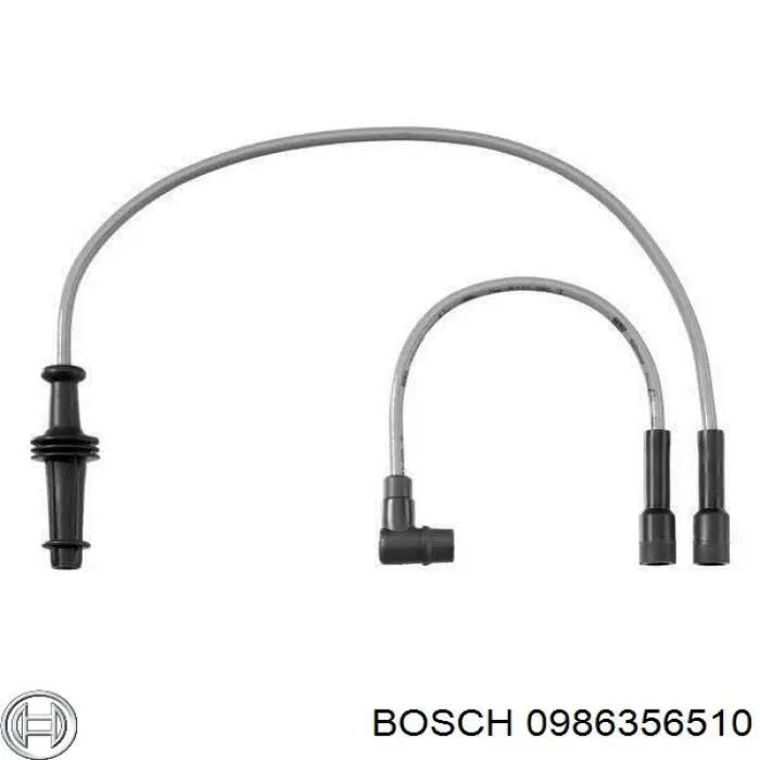 Высоковольтные провода 0986356510 Bosch