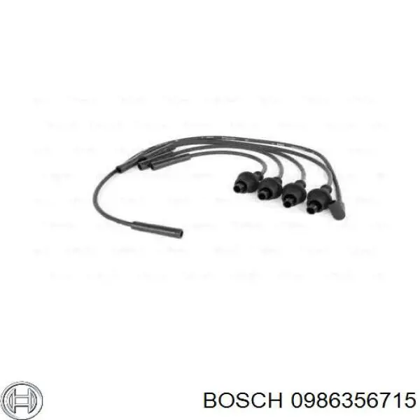 0 986 356 715 Bosch высоковольтные провода