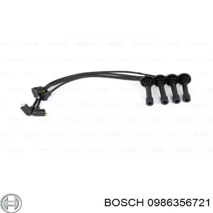 Дріт високовольтний, комплект 0986356721 Bosch